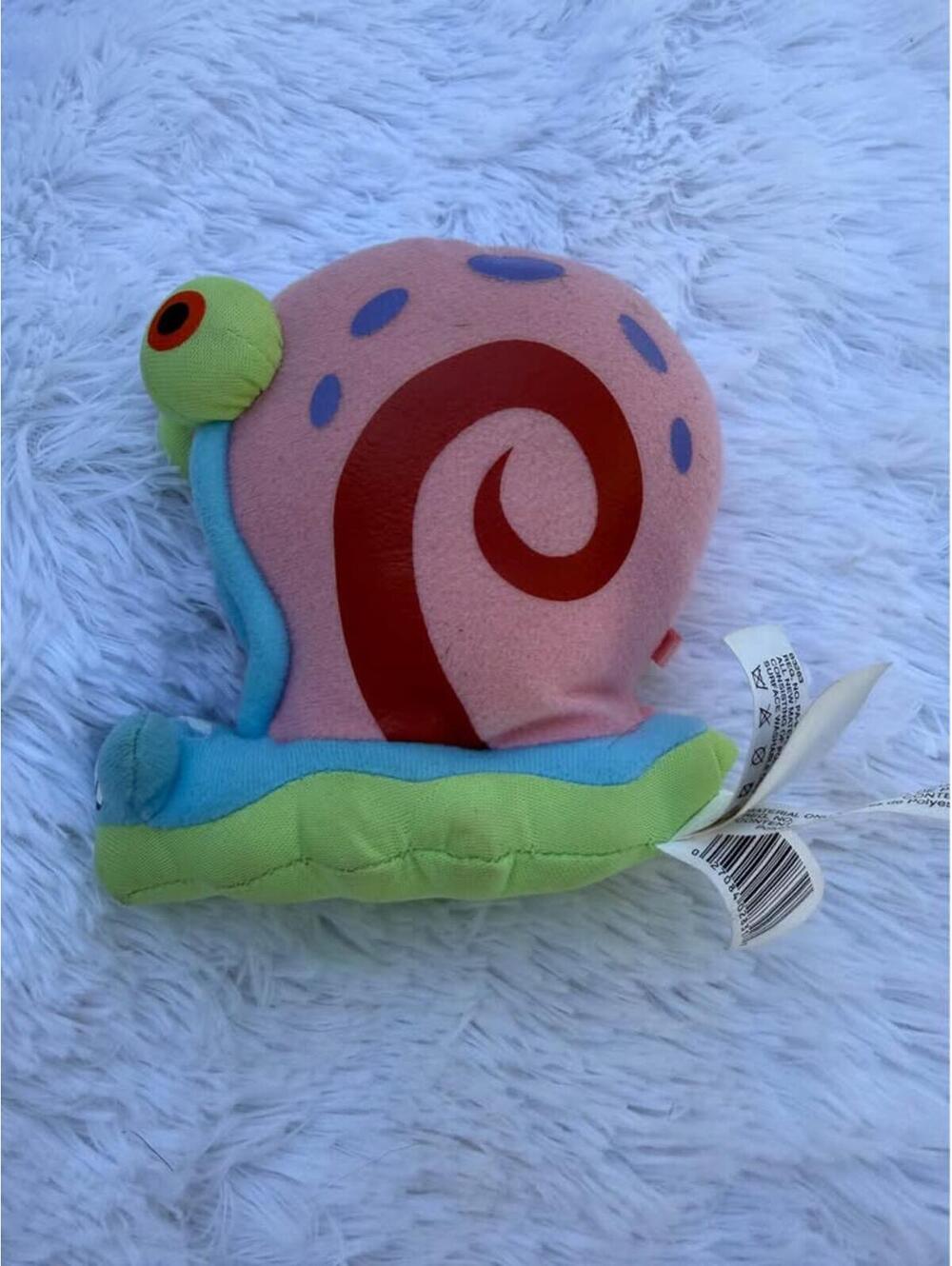 Mattel 2002 Spongebob Gary the Snail Plush Toy